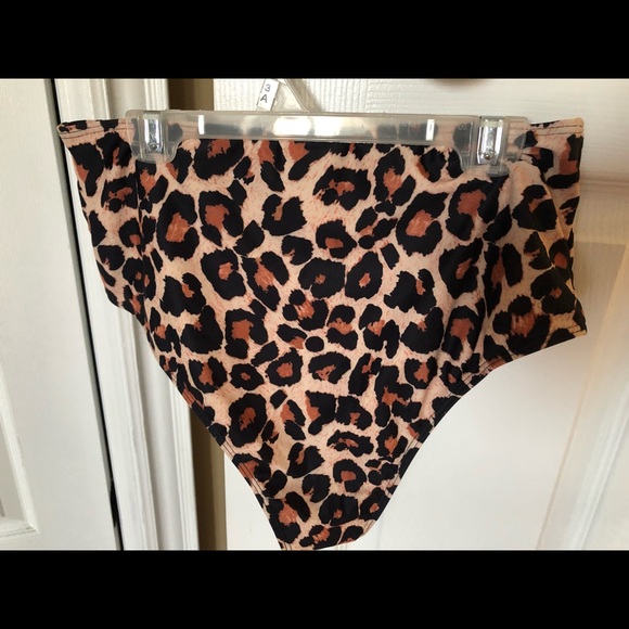 Women high waist bikini bottom size L - Picture 5 of 7
